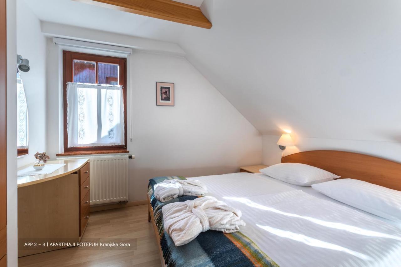 Apartmaji Potepuh Kranjska Gora Exteriör bild