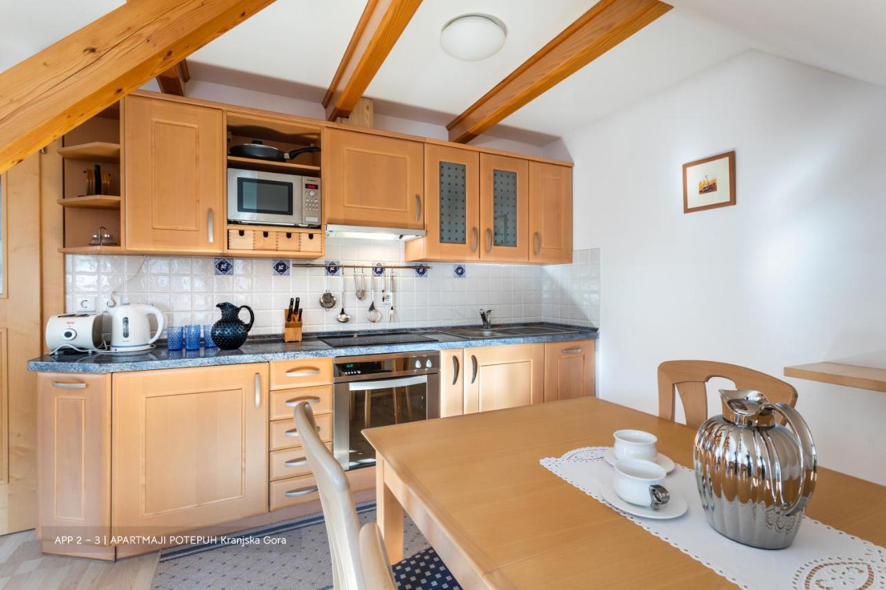 Apartmaji Potepuh Kranjska Gora Exteriör bild