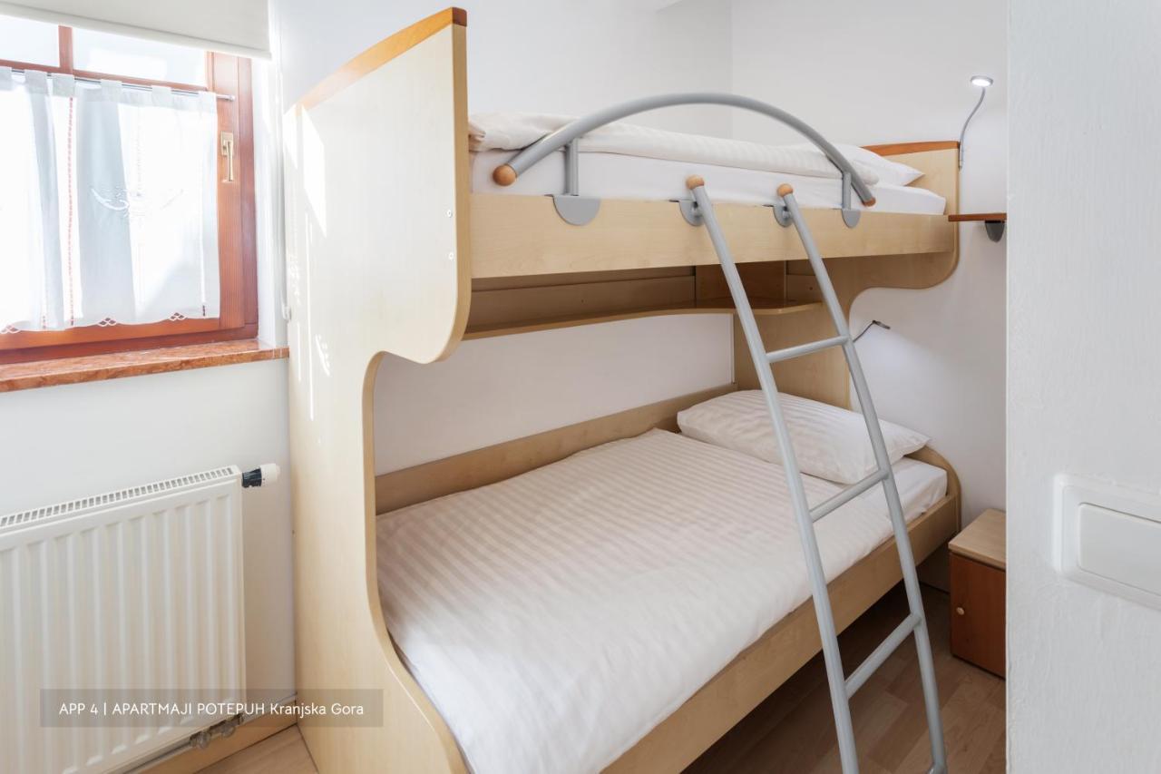 Apartmaji Potepuh Kranjska Gora Exteriör bild