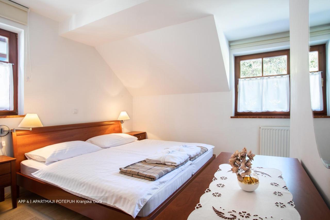 Apartmaji Potepuh Kranjska Gora Exteriör bild