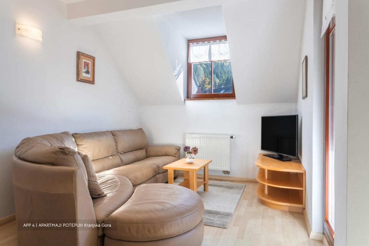 Apartmaji Potepuh Kranjska Gora Exteriör bild