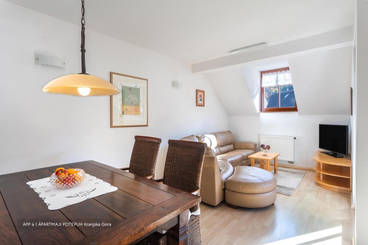 Apartmaji Potepuh Kranjska Gora Exteriör bild