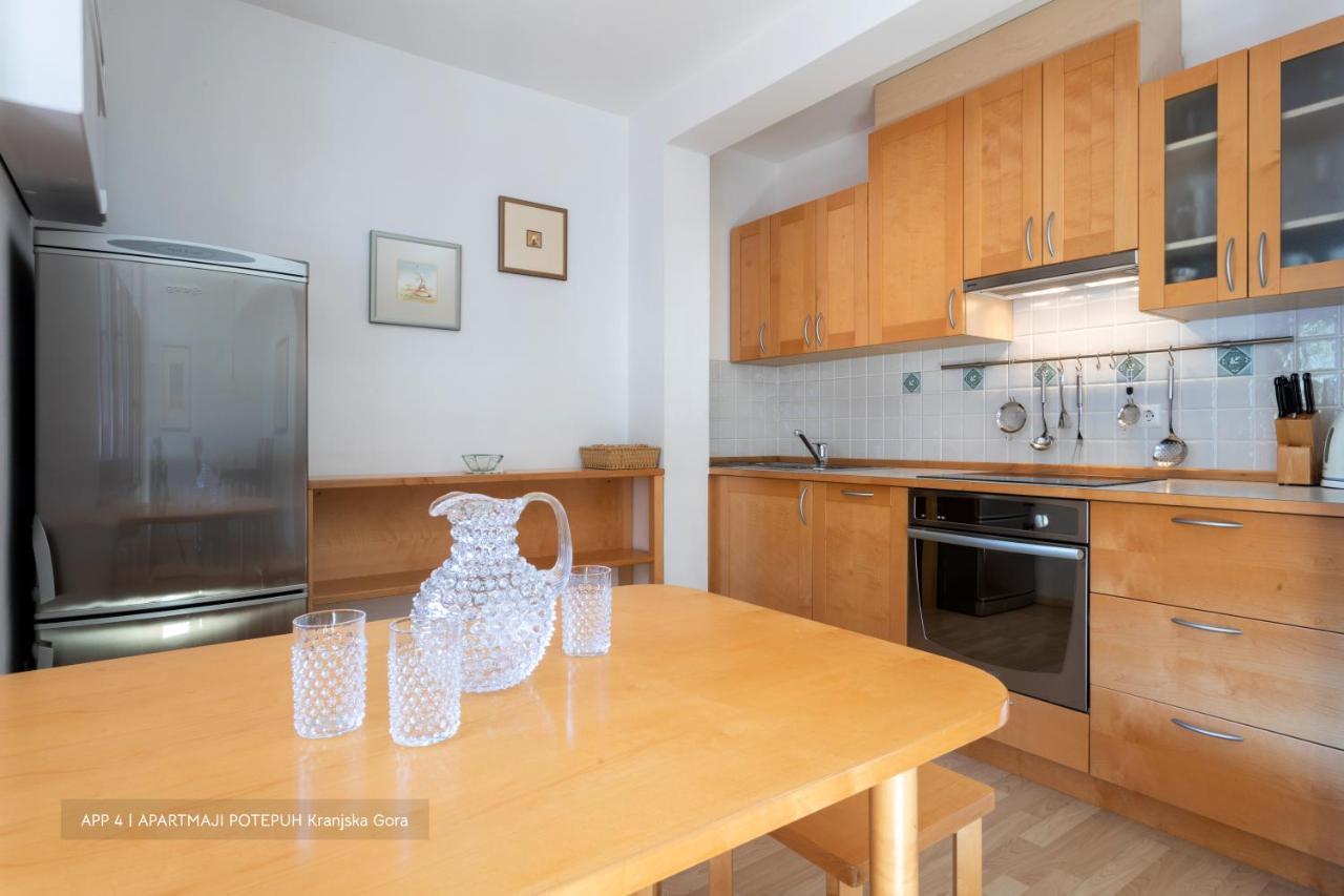 Apartmaji Potepuh Kranjska Gora Exteriör bild
