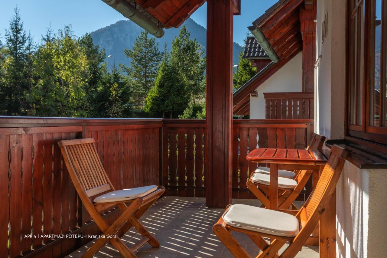 Apartmaji Potepuh Kranjska Gora Exteriör bild